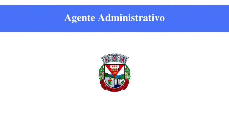 PREFEITURA DE MARATÁ - AGENTE ADMINISTRATIVO