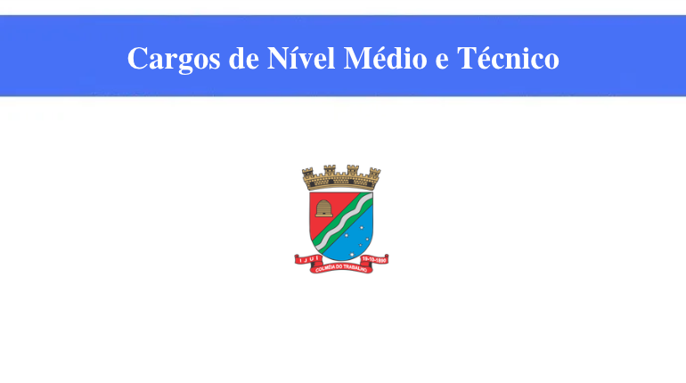 PREFEITURA DE IJUÍ - CARGOS DE NÍVEL MÉDIO E TÉCNICO