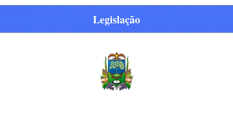 PREFEITURA DE IPÊ - LEGISLAÇÃO