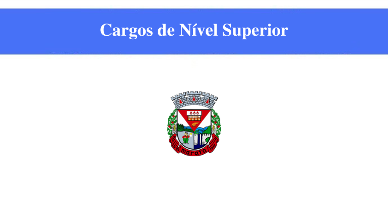 PREFEITURA DE MARATÁ - CARGOS DE NÍVEL SUPERIOR