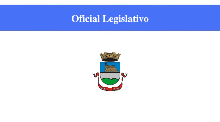 CÂMARA DE BAGÉ - OFICIAL LEGISLATIVO