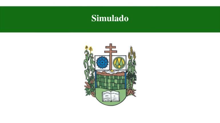 SIMULADO - LEIS MUNICIPAIS - SALVADOR DAS MISSÕES