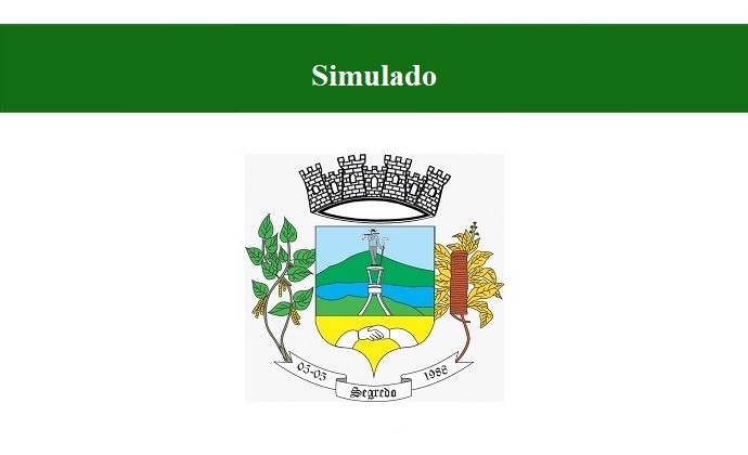 SIMULADO - LEIS MUNICIPAIS - SEGREDO