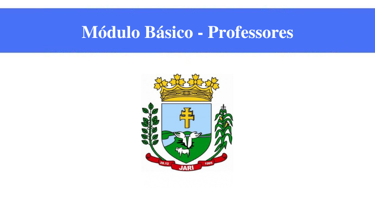 PREFEITURA DE JARI - MÓDULO BÁSICO - CARGOS DE PROFESSOR