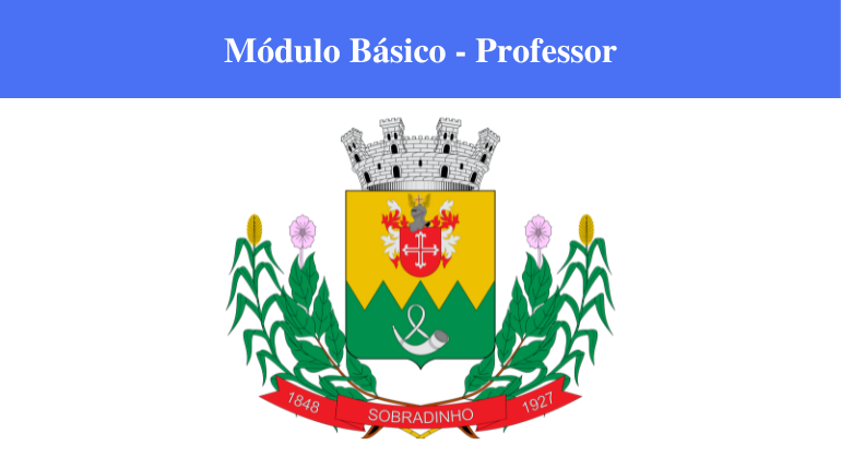 PREFEITURA DE SOBRADINHO - MÓDULO BÁSICO - PROFESSOR