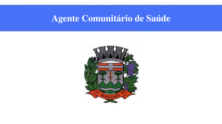 PREFEITURA DE IBARAMA - AGENTE COMUNITÁRIO DE SAÚDE