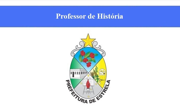 PREFEITURA DE ESTRELA - PROFESSOR DE HISTÓRIA
