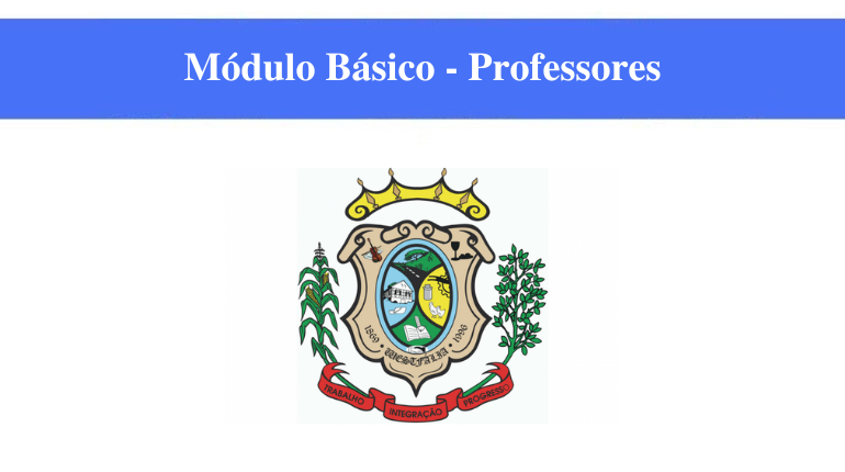 PREFEITURA DE WESTFÁLIA - MÓDULO BÁSICO - PROFESSORES