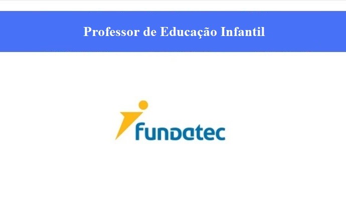 EDUCAÇÃO INFANTIL - FUNDATEC - ESPECÍFICOS